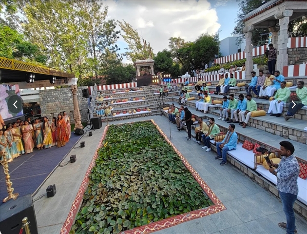 My Village Eco Rural Resorts Theppakulam Amphitheatre