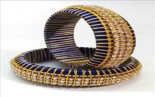 Wanaw Silk Thread Bangles &Necksets