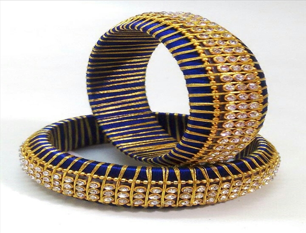 Wanaw Silk Thread Bangles &Necksets