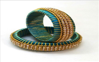 Wanaw Silk Thread Bangles &Necksets