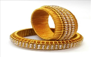 Wanaw Silk Thread Bangles &Necksets