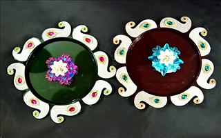 Designer Aarathi Plate - WWP43